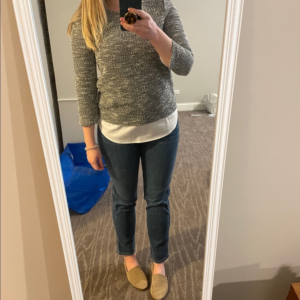 Timeless knit top for work